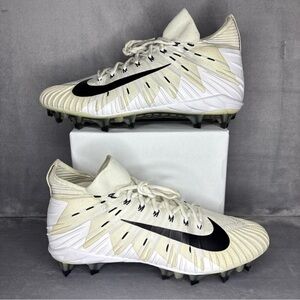 Nike Alpha Menace Elite TD Football Cleats White Mens Size 15 Rare